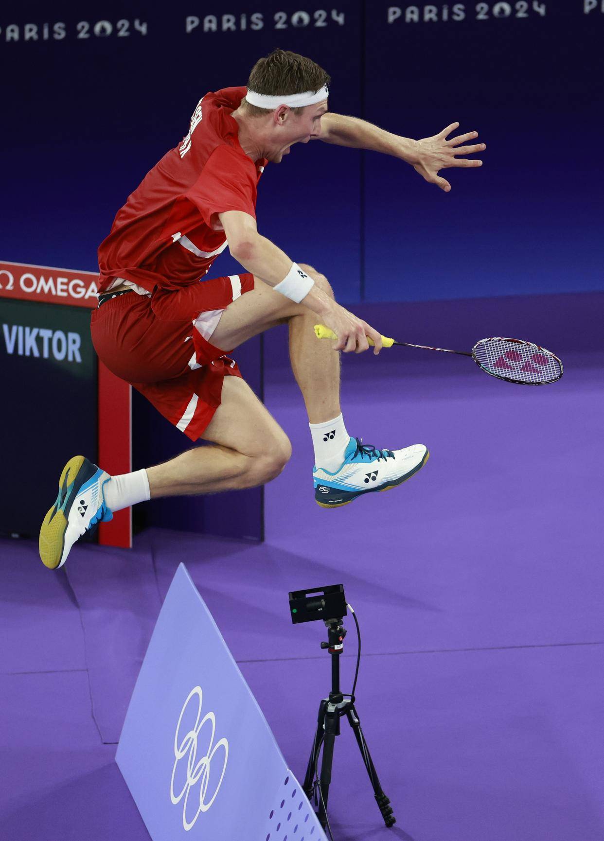 印尼羽毛球队强势法国羽毛球队，安赛龙送出助攻