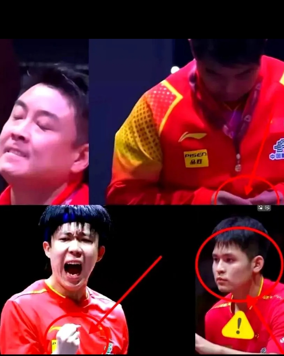 德国乒乓球队鏖战中国乒乓球队，王皓制霸全场